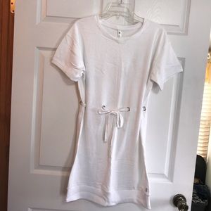 Sweatshirt dress/coverup